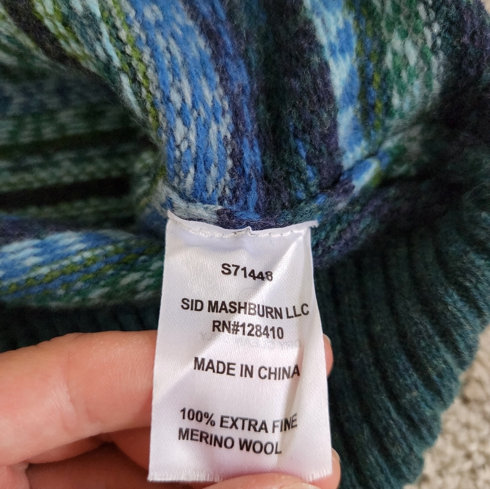 Ann Mashburn Giselle Fairisle Swearer XS - Picture 9 of 11